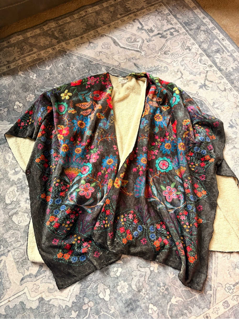 Natural Life Blanket Kimono